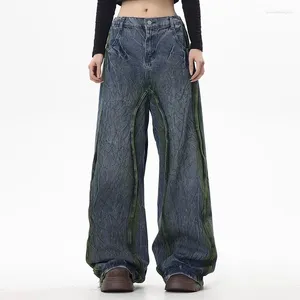 Men's Jeans Graffiti Painted Baggy Pants Men Hip Hop Harakuju Streetwear Denim Trousers Punk Style Straight