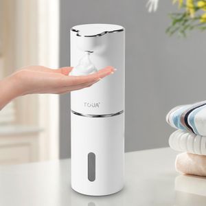 Dispenser automatico di sapone in schiuma Sensore Touchless USB Smart Foam Machine Dispenser di sapone liquido a infrarossi da 300ML Pompa disinfettante per le mani