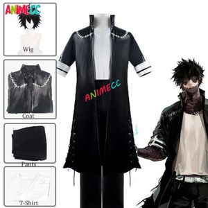 Dabi My Boku No Hero Academia Cosplay Kostüm Perücke Jacke Mantel T-Shirt Halloween Party für Männer Frauen S-XXXL Cosplay