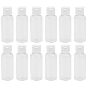 Lagringsflaskor schampo container dispenser reser tom lotion flytande pump plast makeup skum bärbar dusch mini containrar prov