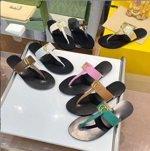 New Sandals Summer Hot Selling luxury faux fur fashion Leather Flip pu Flops Designer Women Sandals