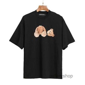 t Shirt Designer Tshirt Palm Shirts for Men Boy Girl Sweat Tee Shirts Printing Bear Oversize Breathable Casual Angels T-shirts 100% Pureo3hk
