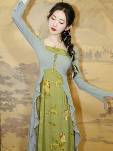 Arbeitskleider chinesischer Stil Ruffen gestrickter Strickjacken-Halfterrock Feenanzug 2023 Mode Frauen elegante zweiteilige Damen Damen