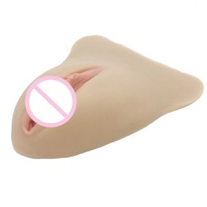 Breast Form Fake Pussy Camel Toe Panty Insert Pads Silicone Vagina Sissy Drag Queen Crossdressing Hiding Gaff Simulation Labias 231101