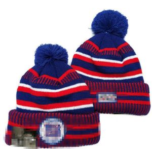 New York Beanie Nyg Beanies Sox La NY Kuzey Amerika Beyzbol Takımı Yan Yama Kış Yün Spor Örgü Şapkası Pom Kafatası Kapakları A6