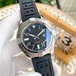 U1 Лучшие роскошные часы AAA Bretiling Watch Мужские часы с номерным маркером 1884 Часы Blue Seawolf Автоматические механические часы из нержавеющей стали Super Avenger Мужские наручные часы Montre J096