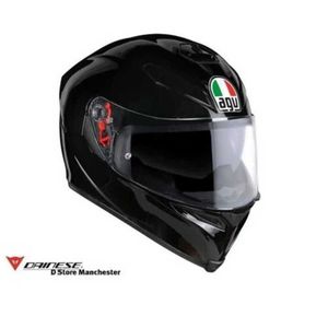 AGV Motorcycle Helmet Double Lens Uncovered Helmets Men's And Women's Electric Motorcycle K5-S Gloss Black Sport Touring Urban Helmet XS WN-0LGE