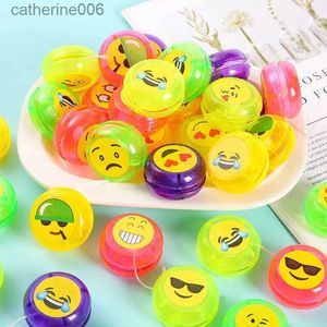 Yoyo 10pcs Renkli Mini Gülümseme Yoyo Fidgets Oyuncaklar Çocuklar İçin Doğum Günü Partisi Misafir Hediyeleri Sınıf Ödül Goodie Dolgu Dolgsl231102