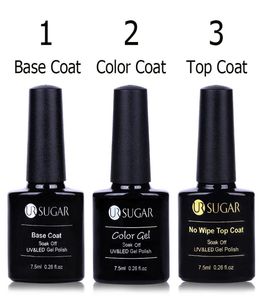 1pcs Base Top Coat Nail Gel Set Polish Nail Art Primer Lacquer No Wipe Soak Off Uv Led Long Lasting Gel6999756