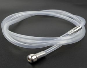 Super Long Urethral Sound Penis Plug justerbar silikonrör urethraler som sträcker katetrar sexleksaker för män283k3509433