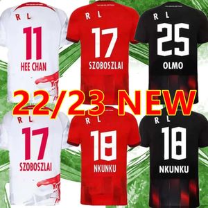 QQQ8 2022 2023 RBL SOCCER Jerseys Leipzes Poulsen Forsberg 23 23 Bundesliga Sabitzer Camisetas de Futbol Men Sockin