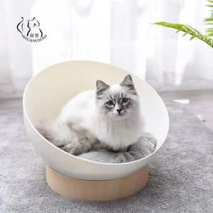Cat Beds Furniture Sell Cat Bed House Round Pet Small Dogs Nest Warm Kennel Kittens Beds Window Indoor Home Mats Outdoor Travel Products 231101