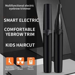 Eyebrow Trimmer Electric Multifunction Washable Razor Ladies skadar inte huden Baby Mens Rakning 231101