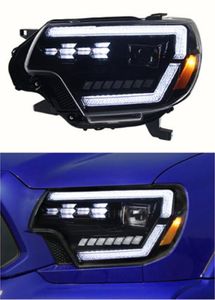 LED Kopf Lichter Montage für Toyota Tacoma Scheinwerfer 2012-2015 Tagfahrlicht Blinker Lampe Auto Zubehör