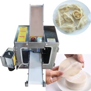 110V 220V Imitation Handarbetet Dumpling Wrapper Machine Ded Rolling Pasta Maker Automatisk kommersiell rostfritt nudelproducent