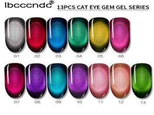 10ml 3D Kedi Göz Gem Oje Manyetik Jel Soyun Tırnak Jel Lehçe Yarı Vernis Kalıcı Jel Vernik Lacuqer Gellak7587704