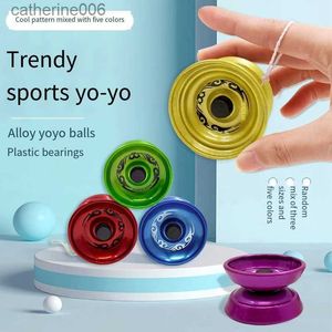 Yoyo Magic Alüminyum Alaşım Yoyo Profesyonel String Hile Yoyo Ball Bearing Başlangıç ​​Yetişkin Klasik Moda Oyuncak Çocuklar İçin Hediyelerl231102