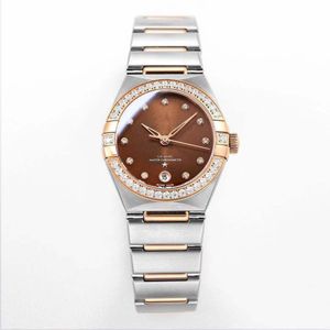 Designer Watch Ome Watch tolv konstellationer Automatiska mekaniska kvartzmovementpar Titta på vattentät kalender Nightlight Steel Luxury Watch With Box