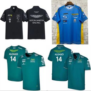kids Men's T-Shirts Aston Martin Jersey T-shirt AMF1 2023 Official Mens Fernando Alonso T-Shirt Formula 1 Racing Suit F1 Shirt MOTO Motorcyc Tees 0228H23