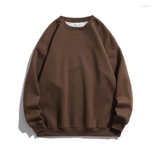 Bluzy męskie 897504629 Męskie jesienne Vintage Crewneck Męs