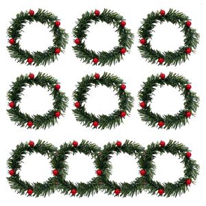Decorative Flowers Festive Pine Needle Christmas Wreath Handcrafted With Snowflake Design Durable And Reusable For A Touch