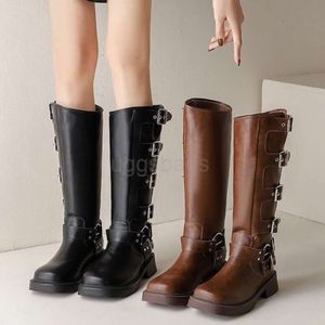 MIUI Melhor qualidade de couro sapato genuíno Mid Menglings Mesmo estilo ~ AMIU High Western Jenim Boots Womens Knight Boots