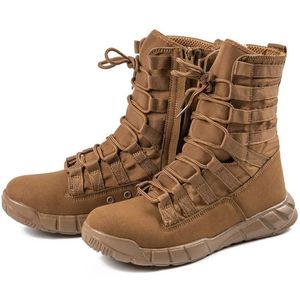 Boots Military Tactical Combat Boots Men Outdoor Hiking Desert Army Boots Lightweight Breathable Male Ankle Boots Jungle Shoes 231101