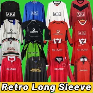 QQQ8 S Retro Utd Rooney Futbol Formaları Ronaldo Giggs Scholes Man 2000 01 2002 04 2004 06 2006 07 2008 2009 1998 99 1996 1994 Evden uzakta