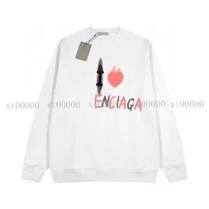 Erkek Tasarımcı Sweaters Hoodies Ünlü Hip Hop Erkekler Kadın Hoodie Yüksek Kaliteli Sokak Pamuk Gevşek Uygun Kollu Sweatshirt Kadın Günlük Yuvarlak Boyun Uzun Kazak 2-80