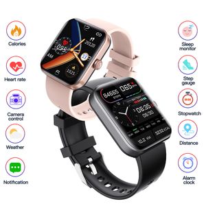 F57L Smart Watch Sleep Hearts Blodtryck Kroppstemperatur Monitor 1.91 