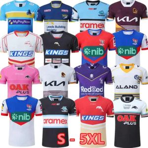 Qqq8 2023 Best Dolphin Rugby Top Penris Black Panther Indigeno Denim Rhinoceros Training Jersey All League Mans T-shirt S-5XL