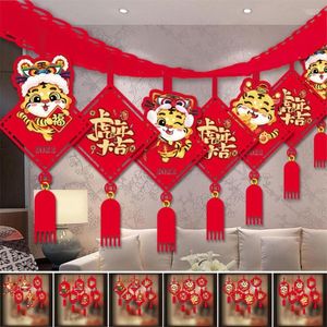 Party Decoration Year 2023 Hanging Decorations Lucky Ornaments For Spring Festival Pendants Decor Home Gifts