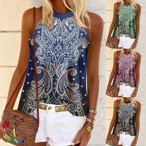 Women's Tanks Casual Shirts For Women Boho Cute Graphic Tank Tops Halter Neck Baggy Womens Top And Baseball
