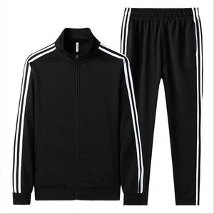 Mens Tracksuits Tracksuit Mens Set Sweat Suit Casual Zipper Jacket Pants Two Piece Set sportdräkter Spring and Autumn Men Brand Sportswear 231102