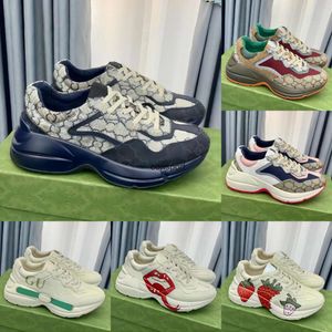 Tasarımcı Ayakkabı Sıradan Ayakkabı Ryton Spor Ayakkabıları Çok Volor Spor Ayakkabıları Bej Erkek Eğitmenler Vintage Chaussures Bayanlar Sıradan Deri Ayakkabı Sneaker Boyutu 35-47