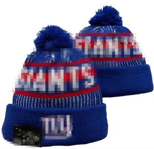 New York Beanie NYG Beanies SOX LA NY North American Baseball Team Side Patch Winter Wool Sport Knit Hat Pom Skull Caps A3