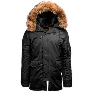 メンズダウンパーカスユニセックスファーカラー冬のジャケットメンフード付き厚いパッド入り雄の長いパーカースリーブミリタリーパフジャケットウォームコート231101