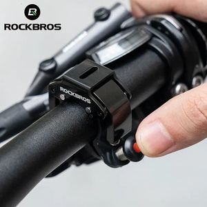 Bike Horns ROCKBROS Bicycle Bell Stainless Cycling Horn Mountain Road Anti-theft Alarm Horn Handlebar Bell Horn Classic Bicycle Accessories 231101