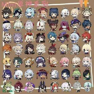 Pins Broches 56 Pçs / Lote Dos Desenhos Animados Anime Genshin Impact Acrílico Broche Bolsa Acessório Pequeno Presente Bonito Meninos Meninas Estudante Pin Badge 231101