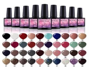 40 teile/satz Gel Nagellack Set Nail art Set Für Gel Lacke Hybrid Für Nail art Maniküre Set Semi Permanent UV Gel2462510