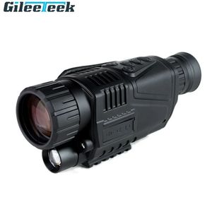 Câmeras IP P1S Infravermelho Digital Night Vision Monocular Scope Full Dark 150m com DVR 5X Zoom Vision Device 231101