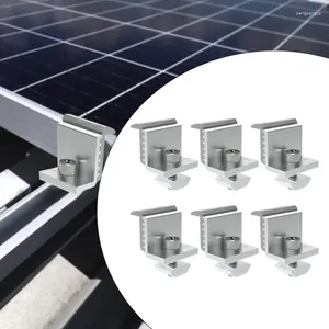 All Terrain Wheels 03KB 6Pcs 39mm Adjustable Solar Panel Mounting Bracket Clamp Wide Povoltaic Support System Accessories