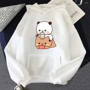 Hoodies dos homens Bubu e Dudu Hoodie Mulheres Estética Engraçado Kawaii Bolha Unissex Anime Harajuku Vintage Pullovers Sudadera