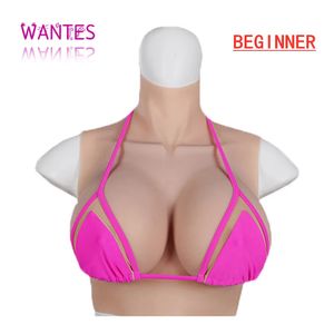 Breast Form WANTES Crossdress for Men Beginner Fake Silicone Breast Forms Huge Boob A/B/C/D/E/G/H Cup Transgender Drag Queen Shemale Cosplay 231101