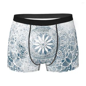 Cuecas lindo lacy mandala homem boxer briefs boêmio altamente respirável qualidade superior impressão shorts presentes de aniversário