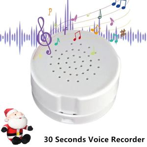 Regalo fai da te per bambini Mini registratore vocale Scatola vocale per parlare Pulsanti registrabili per bambini Scatola di risonanza di 30 secondi per bambola di peluche