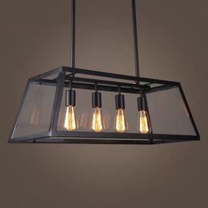 American Loft Retro Industrial Bar Lights Nordic Creative Restaurant Bar Light