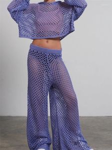 Dwuczęściowe spodnie damskie Chronstyle 2pcs Kobiety Zestawy spodni Bluzy Bluzy z kapturem z długimi rękawami