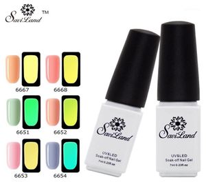 Grossaviland glöd i det mörka ljuset blötlägg av UV gel nagellack fluorescerande neon lysande esmalte glans lack konstverktyg2872934