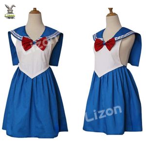 Sailor Style Fartuch Anime Cosplay Mundur Spódnica Kobiet Kobiet Cosplay